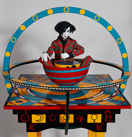 Man Stirring Something Up